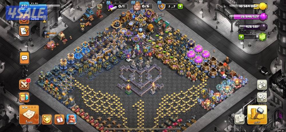 حساب كلاش اوف كلانس0