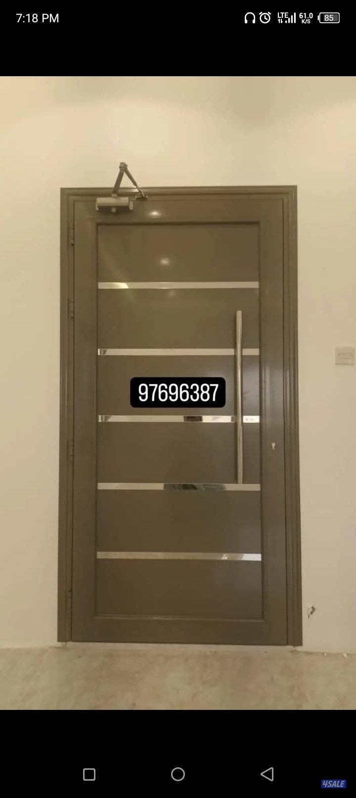 المنيوم شتر ابواب شبابيك.تصيلح المنيوم فورى بل منزل15