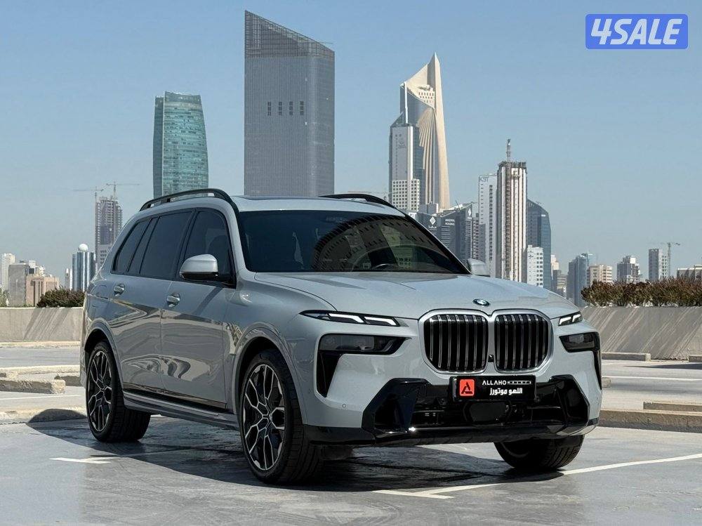 بي ام دبليوX7 كتM موديل2024 عداد21الف وارد الغانم تحت الكفاله+الصيانه1
