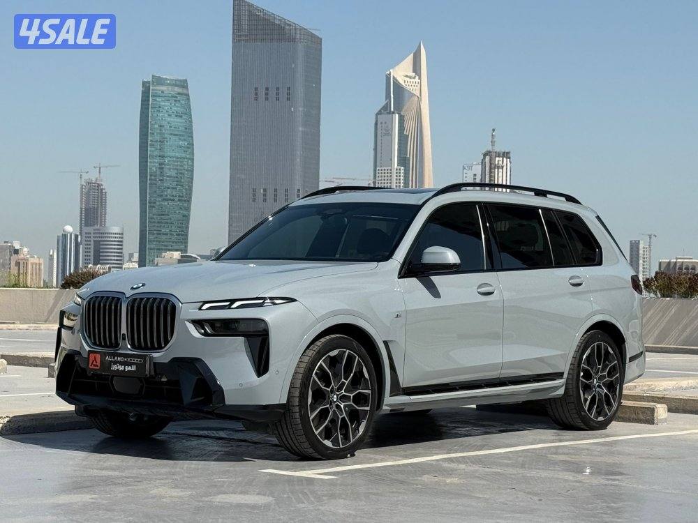 بي ام دبليوX7 كتM موديل2024 عداد21الف وارد الغانم تحت الكفاله+الصيانه0