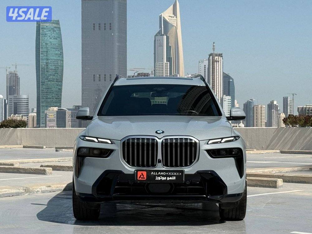 بي ام دبليوX7 كتM موديل2024 عداد21الف وارد الغانم تحت الكفاله+الصيانه2