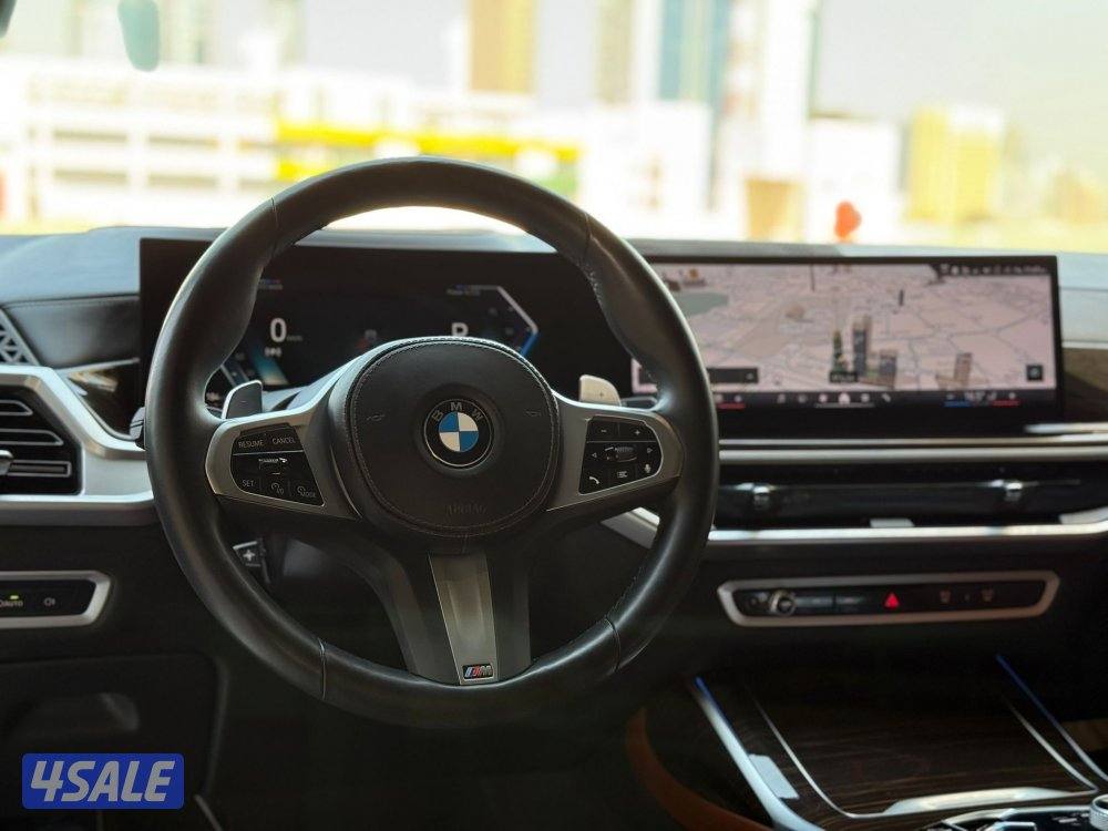بي ام دبليوX7 كتM موديل2024 عداد21الف وارد الغانم تحت الكفاله+الصيانه7