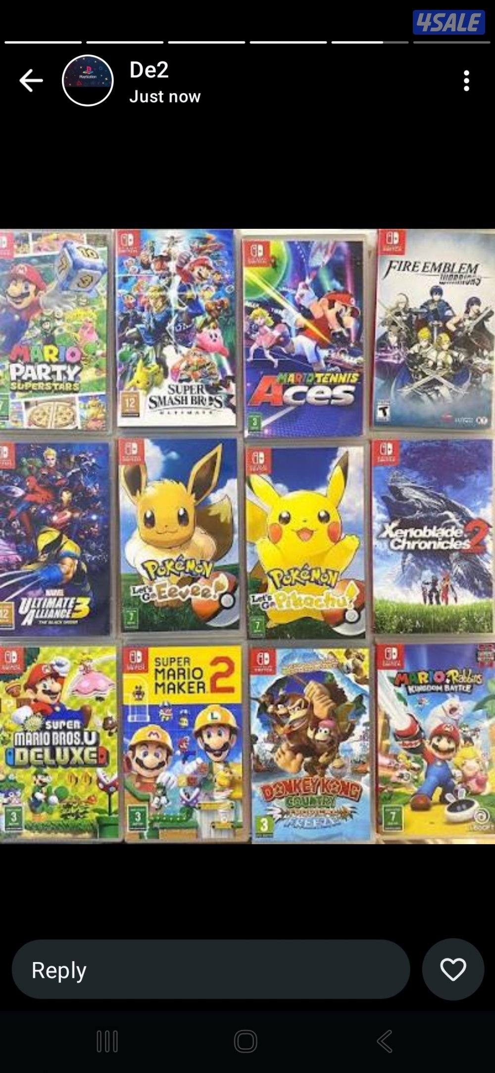 we buy and sale ps4ps5 xbox switch ps3 psp all gaming consoles and gam8