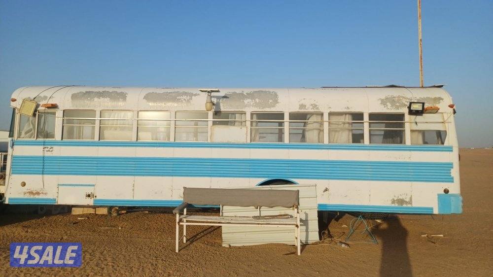 باص ابوعرام  رحا للبيع الحالة ممتازة قلص مع عرزالة امامية موجود سالمي0