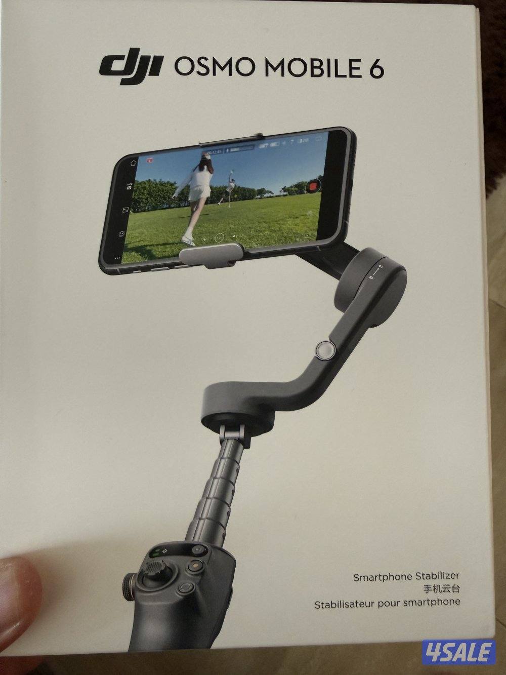 للبيع ستاند حامل التلفون من دي جي اي dji osmo mobile 6 جديد بالكرتون0