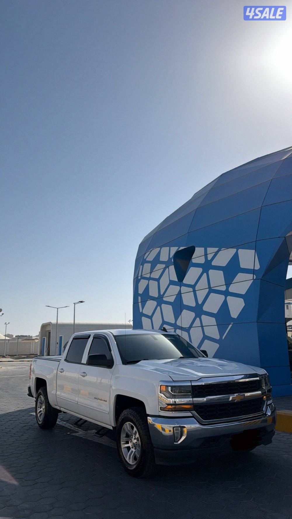 للببع سلفرادو 2018 LT دبل اكتروني شرط الفحص بالكامل1