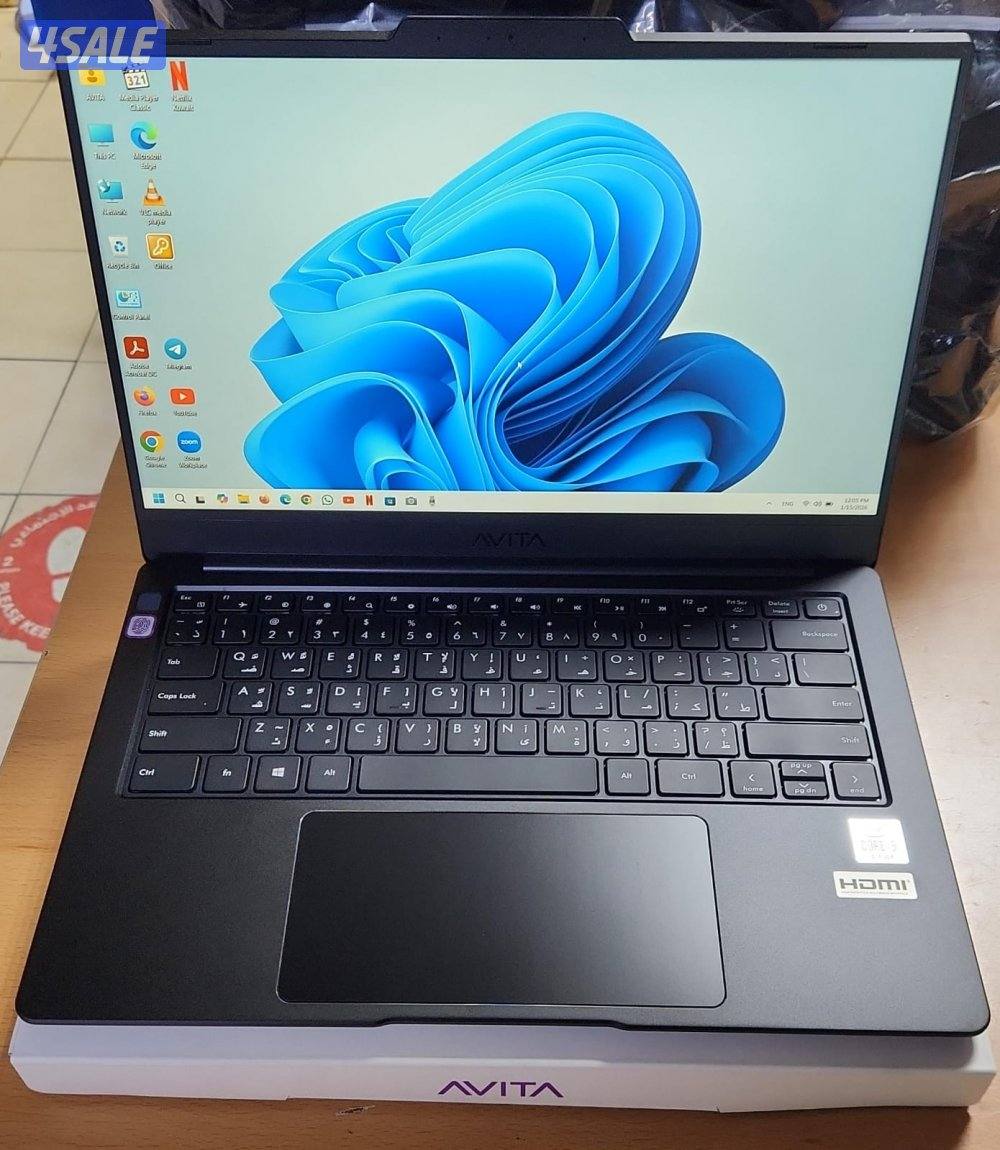 للبيع لابتوب Avita Libre v14/Ryzen7 10gen/8GB ram/512GB SSD جديد مع ال2