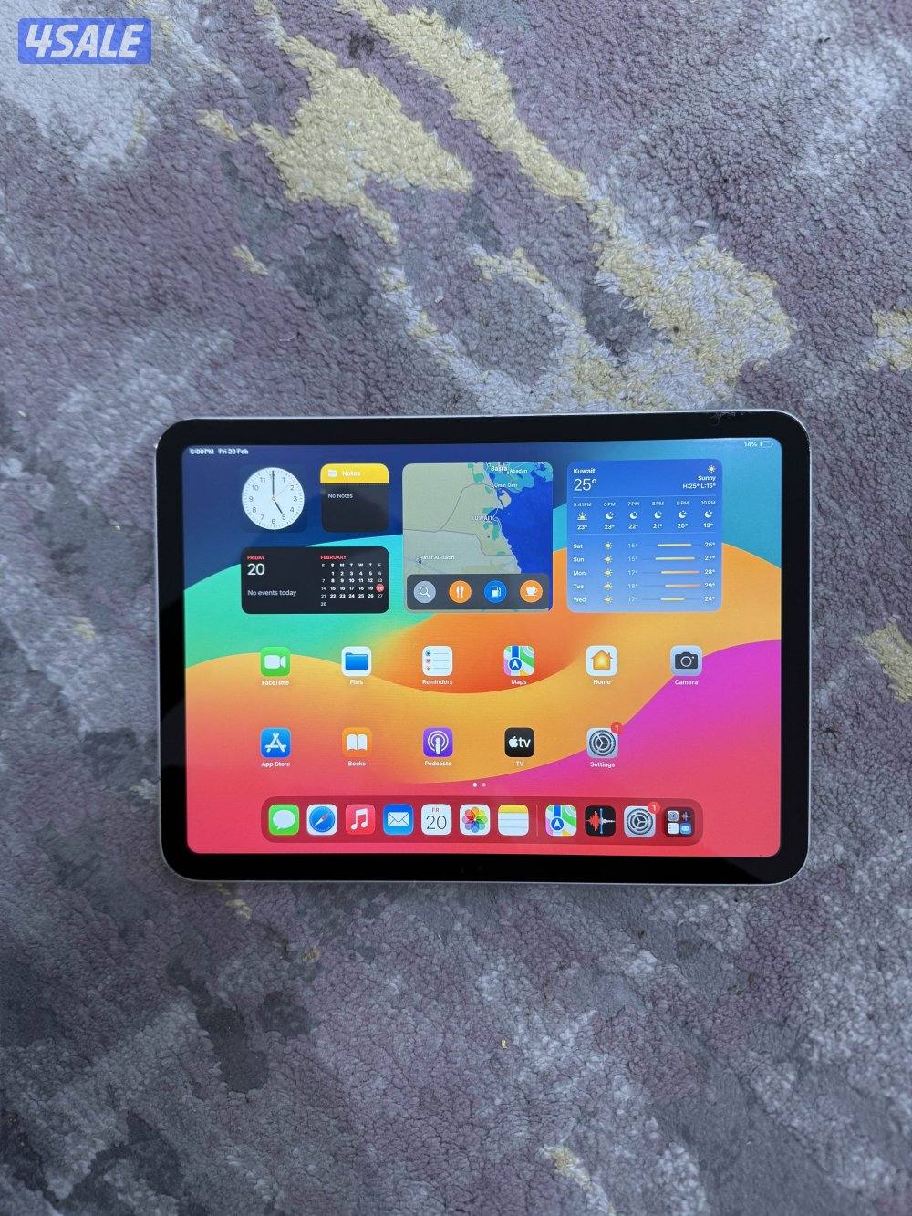 ايباد ١٠ بحاله ممتازه0