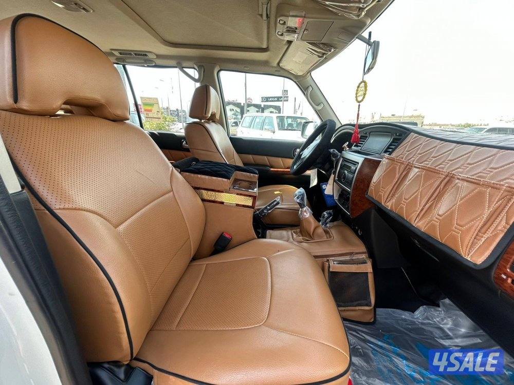 نيسان باترول سفاري موديل 2021 ماشى 49.000 k.m  واردالبابطين .صبغ وكالة5