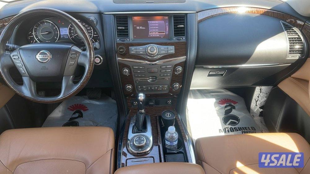 باترول بلاتنيوم ستي 2014 البابطين بحاله الوكاله عداد 138 الف5