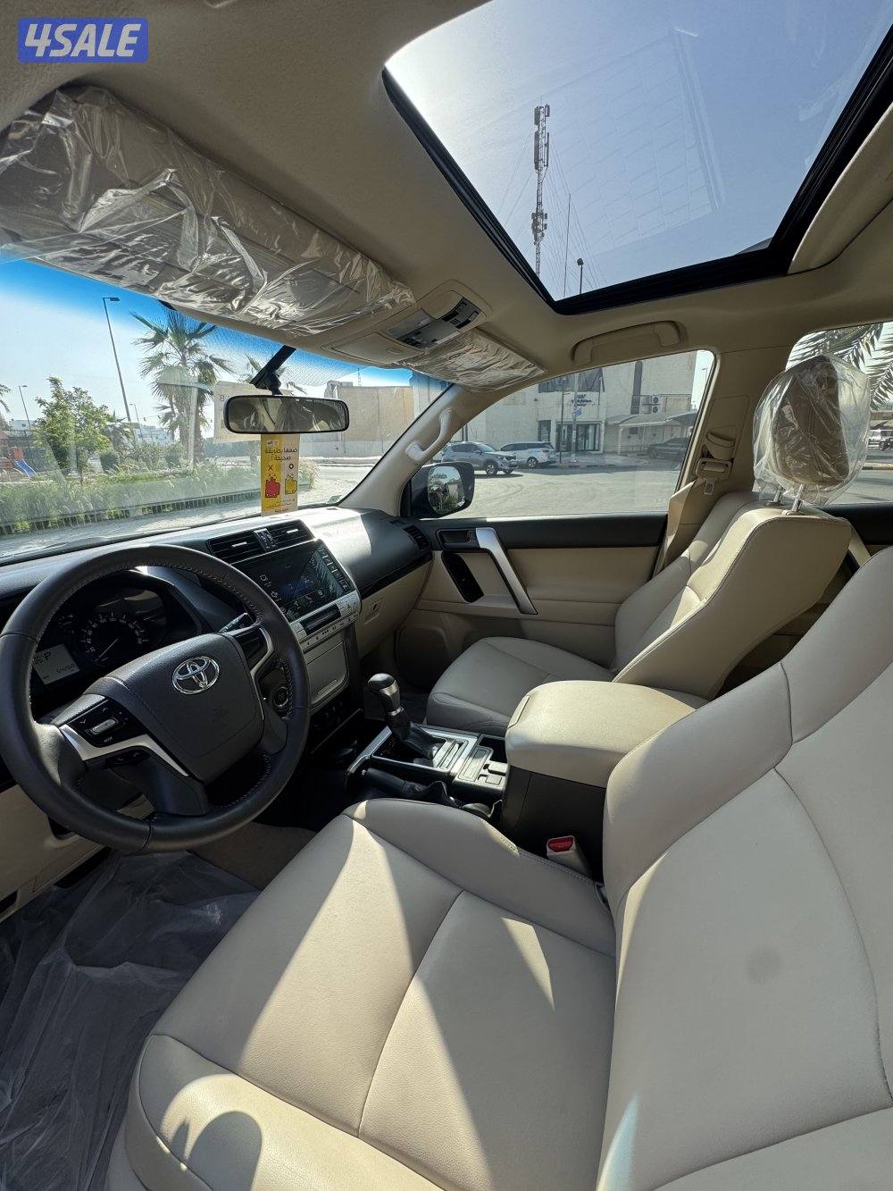 برادو 2022 TXL صبغ الوكالة عداد 55 وارد الساير حمايه فل بدي4