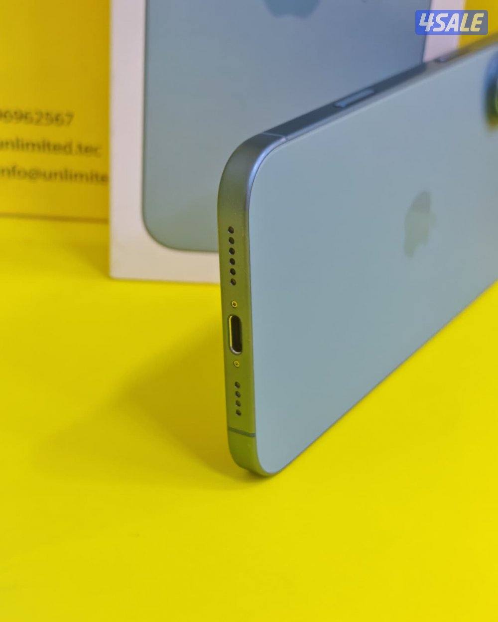 ايفون 16 بلس – 256 جيجا – لون تيلي بطارية 90% مستعمل كالجديد5