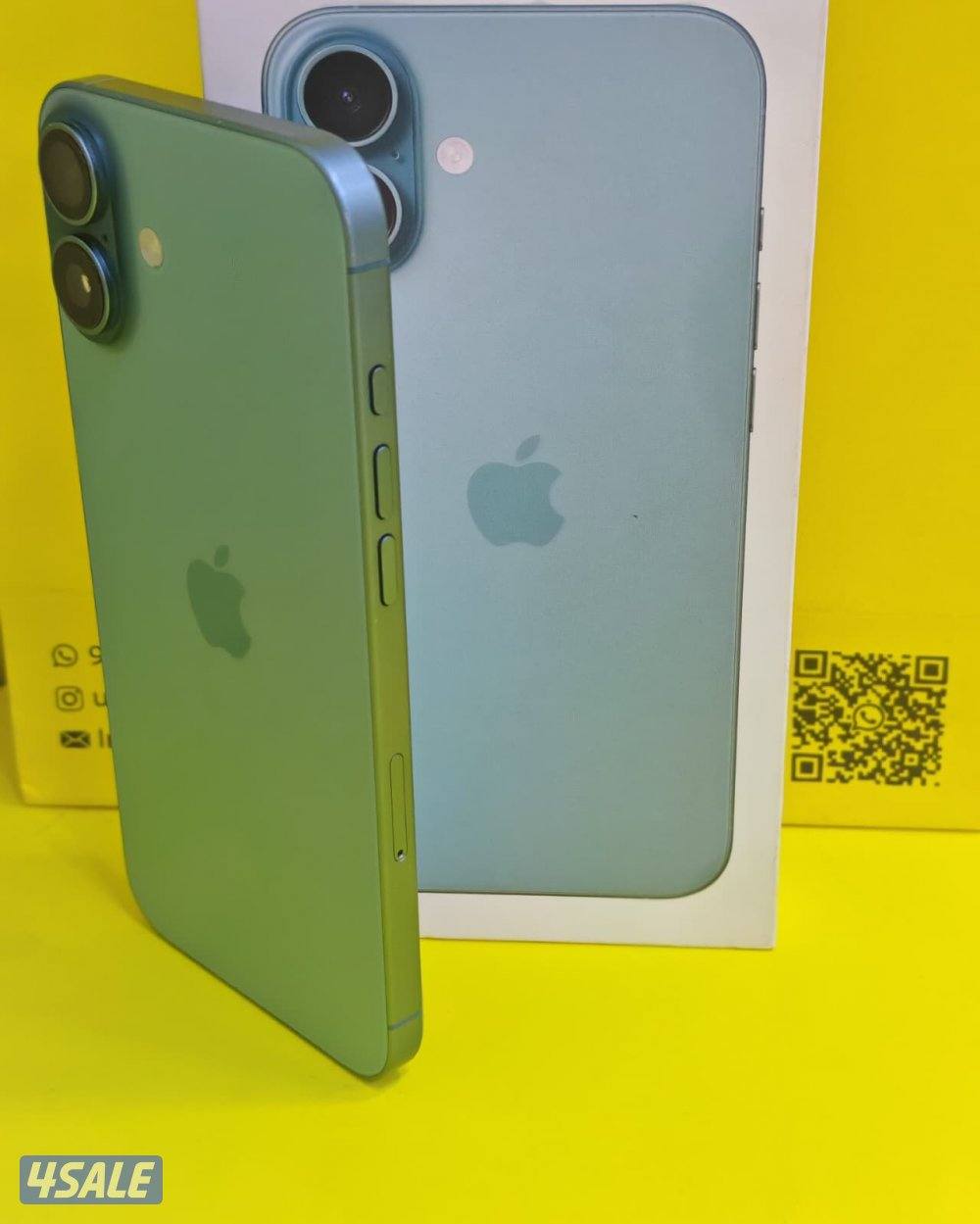 ايفون 16 بلس – 256 جيجا – لون تيلي بطارية 90% مستعمل كالجديد7