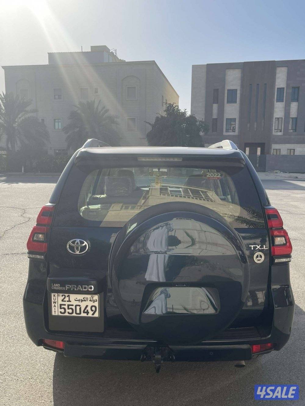 للبيع برادو TXL 2022 اعلى درجه صبغ الوكالة عداد 605