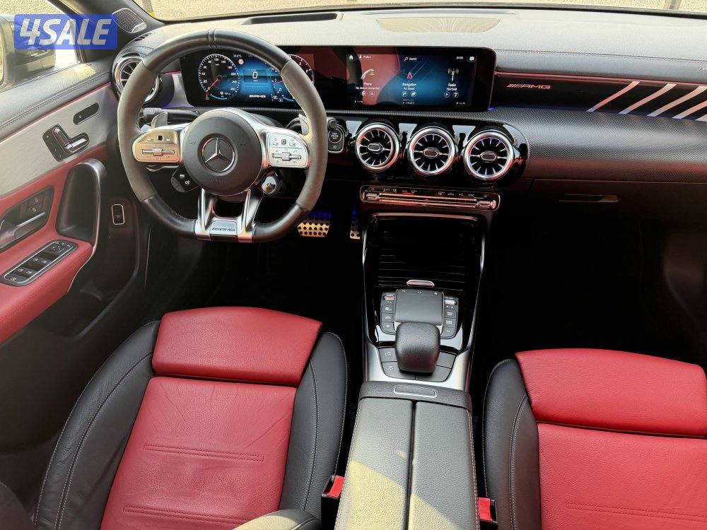 مرسيدس A35 اي ام جي 2022 كامل المواصفات صبغ الوكالة1