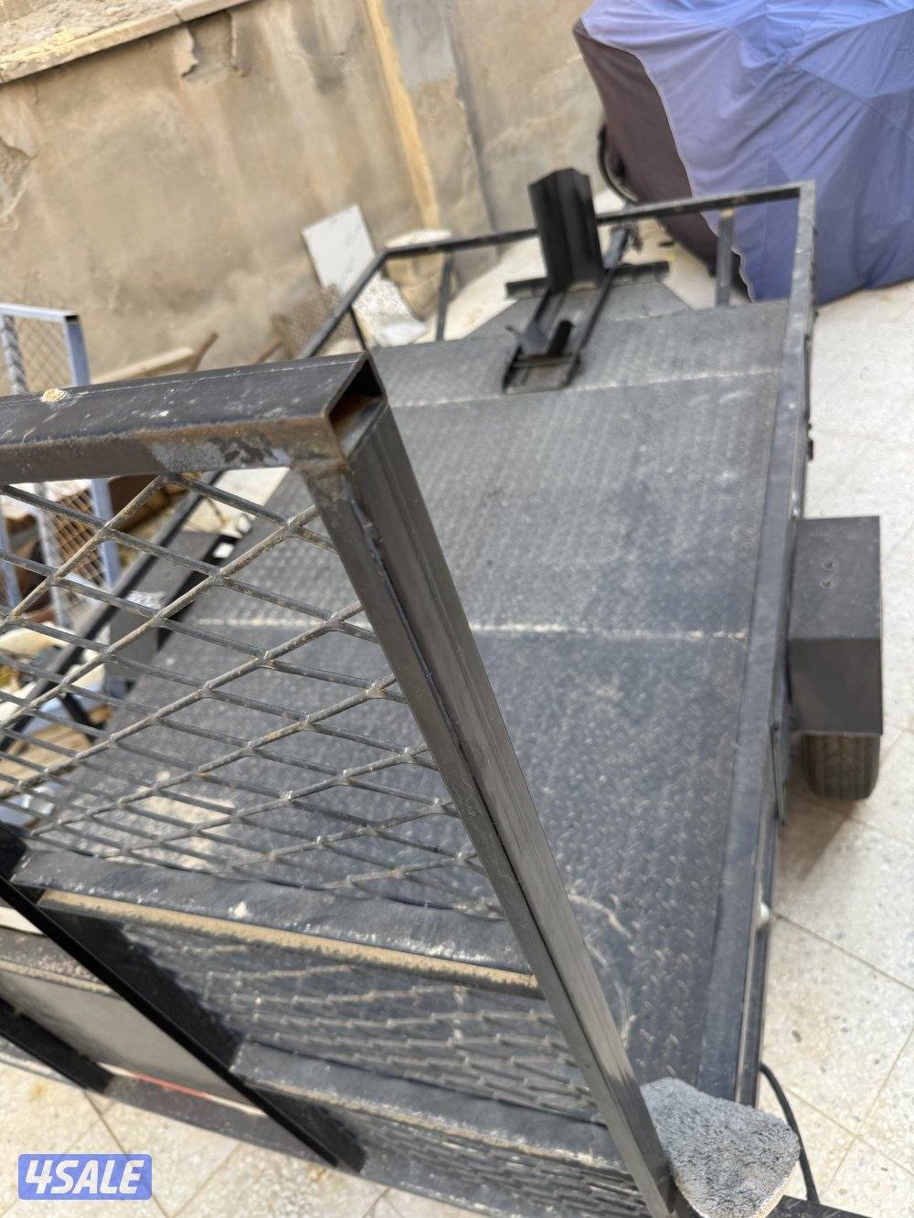 للبيع عربانه للدراجات ناريه ليتات خلفيه مع ضفيره1