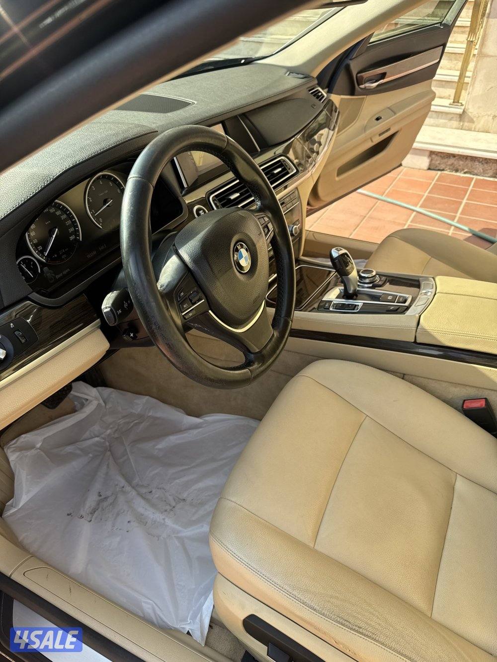 للبيع بي ام دبليو 730Li ,2014 ,عداد 103 سيرفس وكاله6