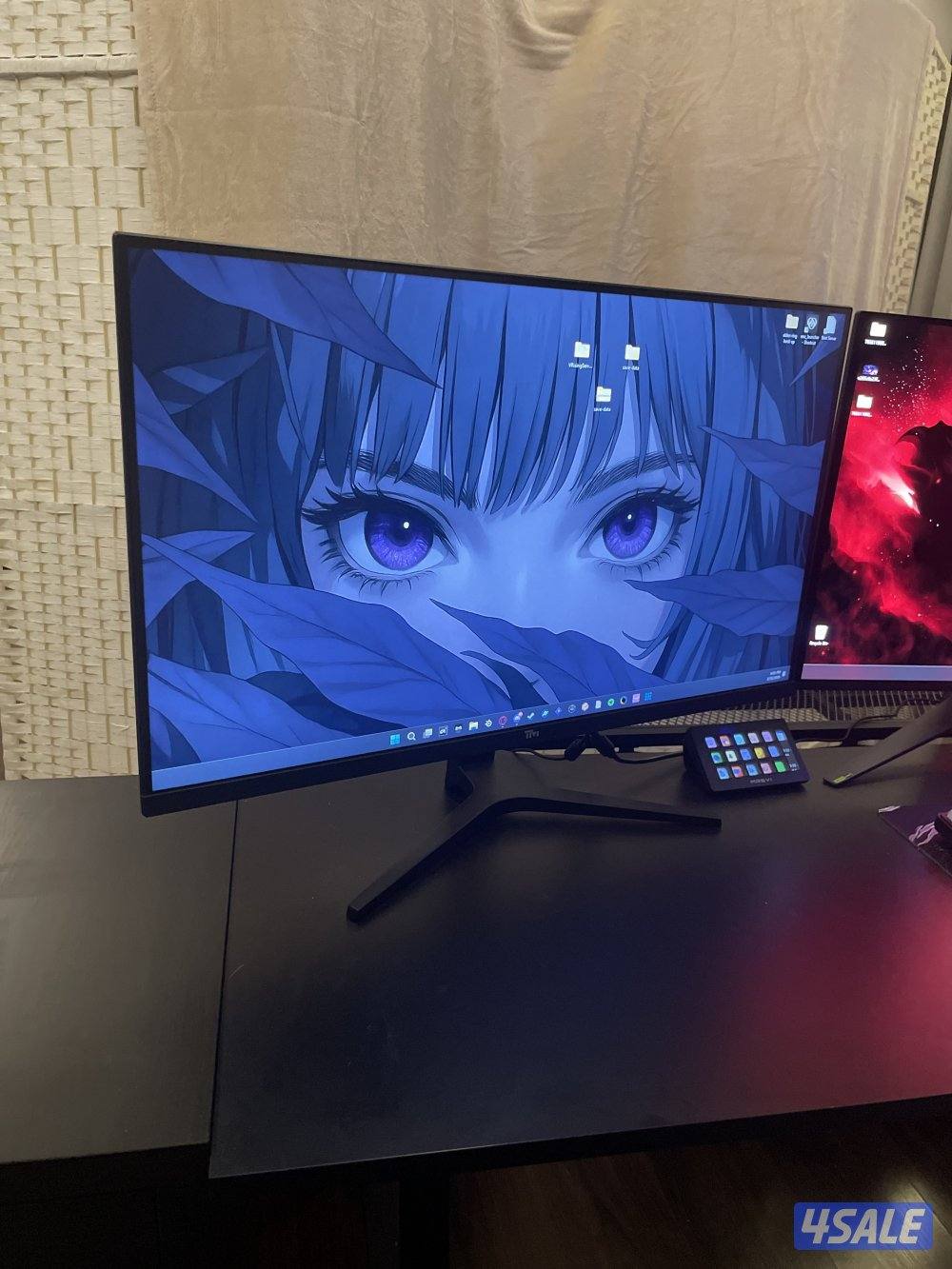 Monitor twisted minds 240Hz شبه جديد2