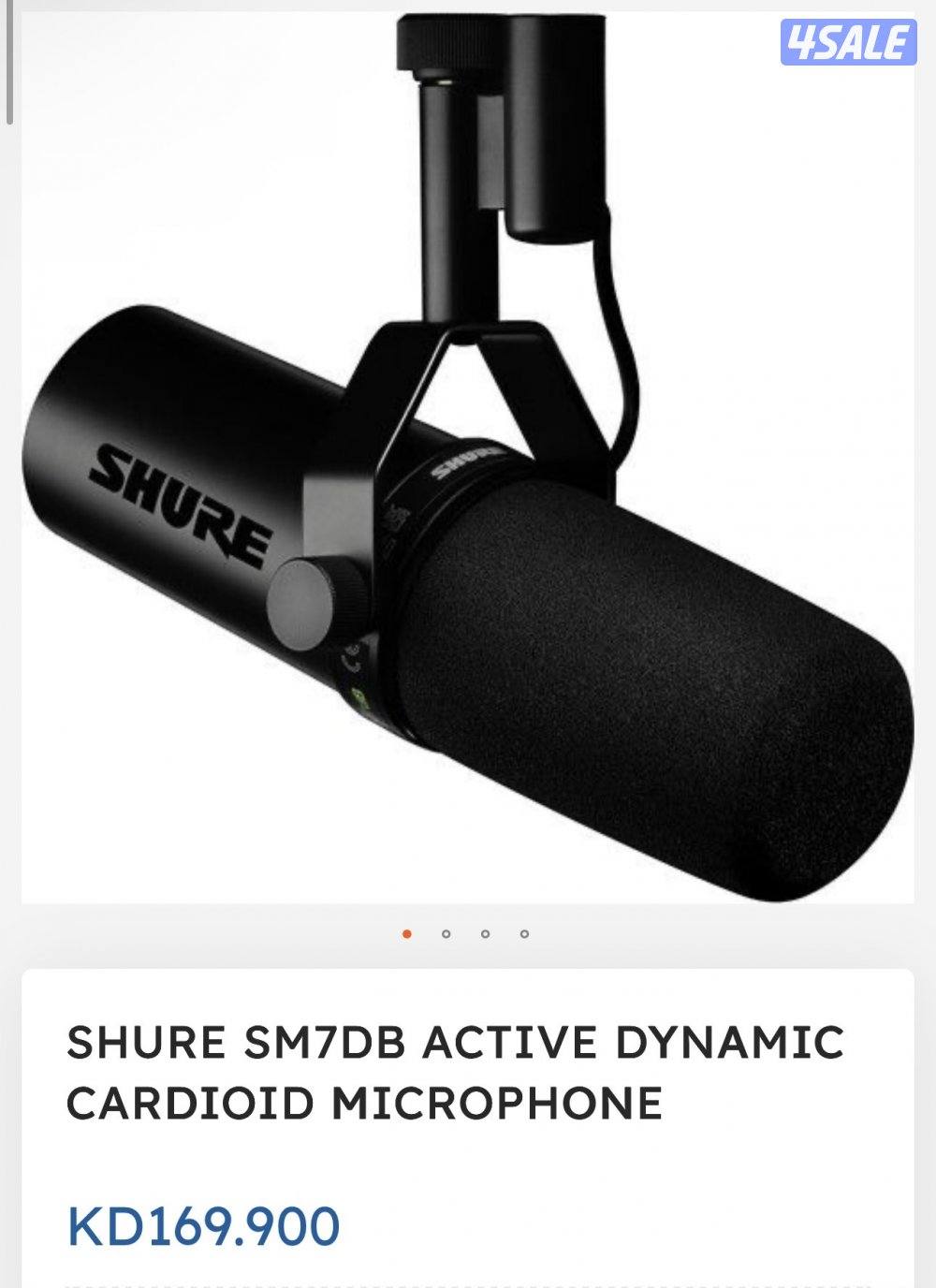 مايك  shuremb7 dpi + قاعدة مايك ماركة رود0