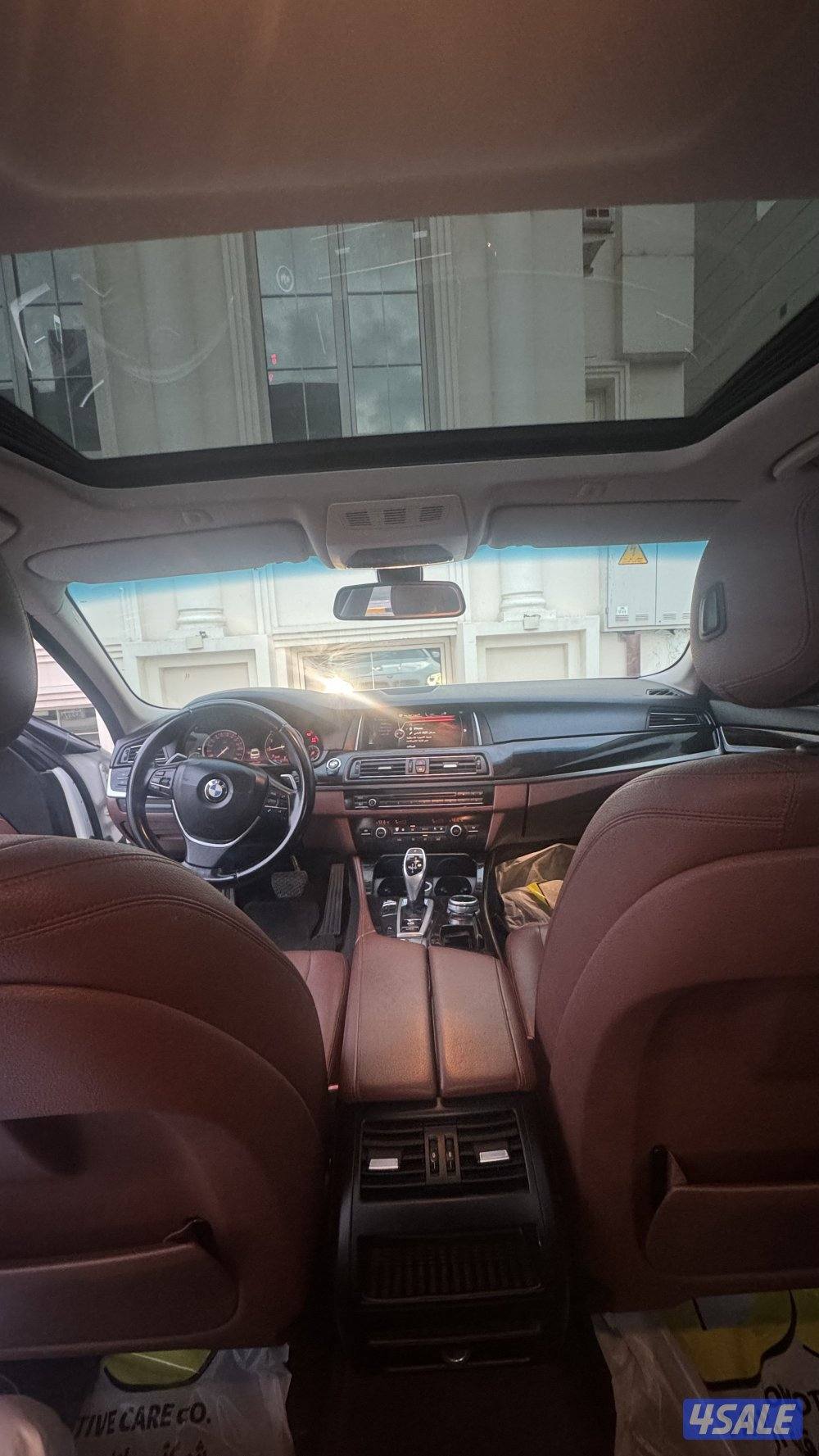 بي ام 528i موديل 2015 ماشي 260  شرط الفحص قير مكينه شاصي2