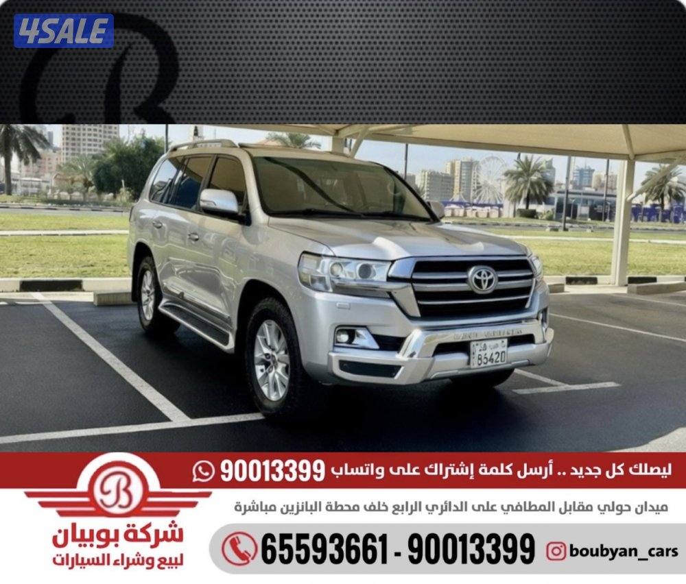 تويوتا لاند كروزر - الموديل2019 - العداد:2520
