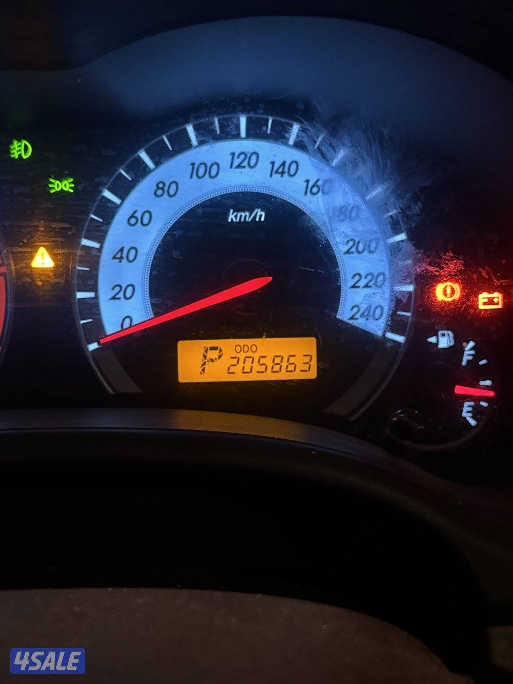 كورولا 2013 شرط الفحص ( قير ، مكينة ، شاصي )6