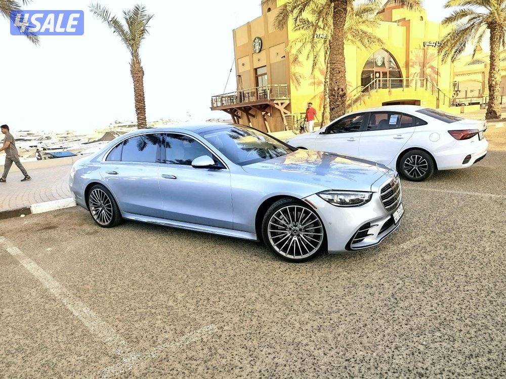 مرسيدس S580  امريكي محول خليجي بالكامل فل ابشن اعلى مواصفات  شرط الفحص1