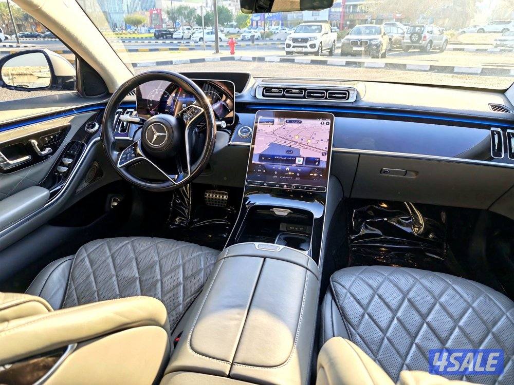 مرسيدس S580  امريكي محول خليجي بالكامل فل ابشن اعلى مواصفات  شرط الفحص5