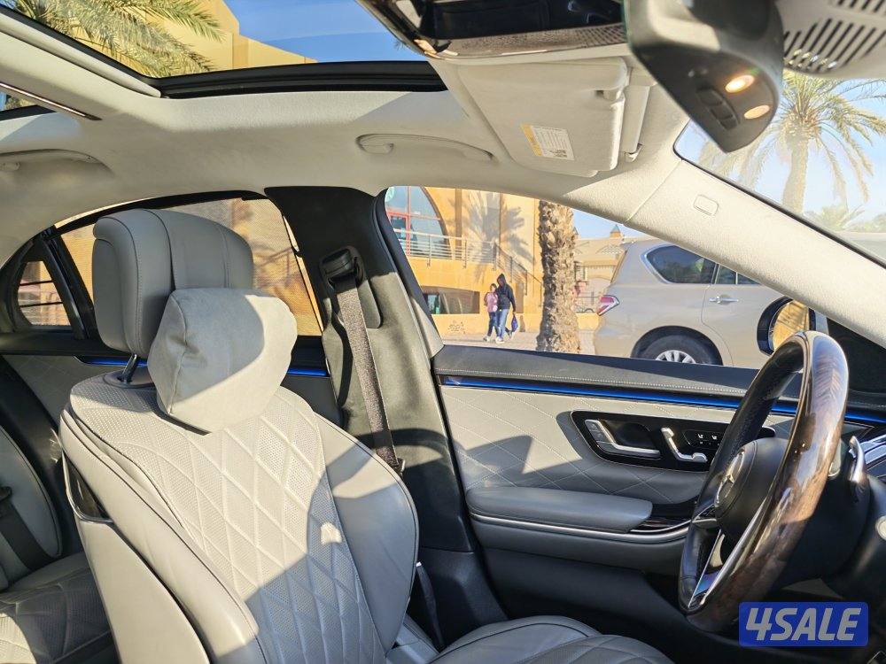 مرسيدس S580  امريكي محول خليجي بالكامل فل ابشن اعلى مواصفات  شرط الفحص9