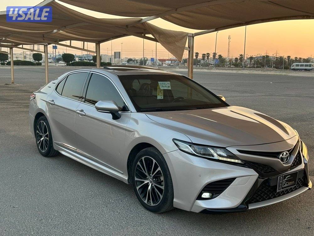 كامري SE سبورت موديل 2019 وارد الساير / شرط الفحص / صبغ الوكالة0