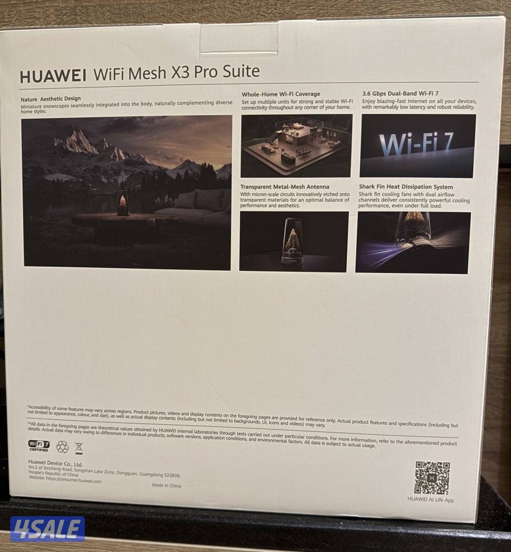 HUAWEI WiFi Mesh X3 Pro Suite1