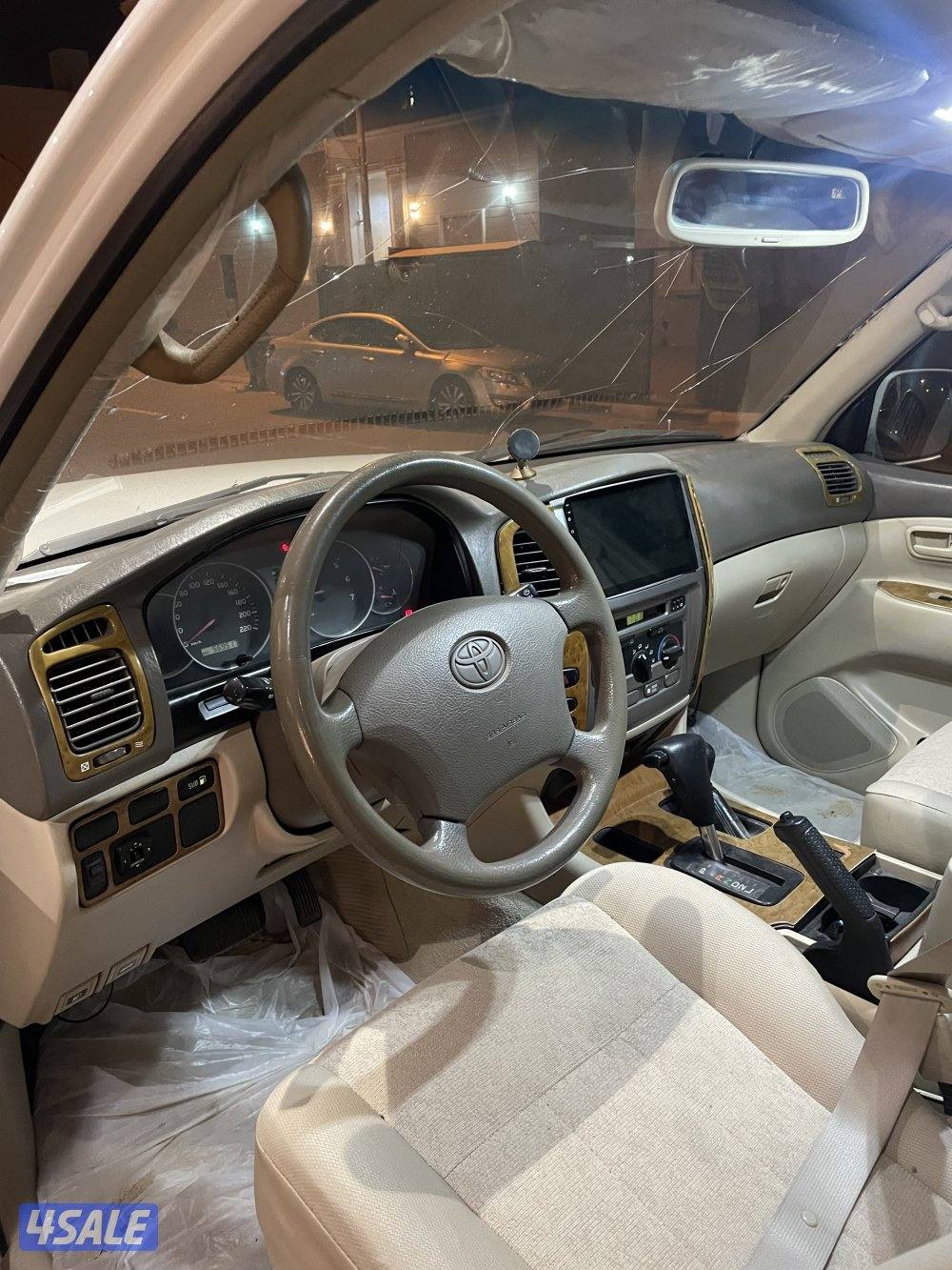 لاند 2003GXRشرط الفحص بالكامل صبغ الوكاله إلا كذا قطعه ماشي 500 ألف0