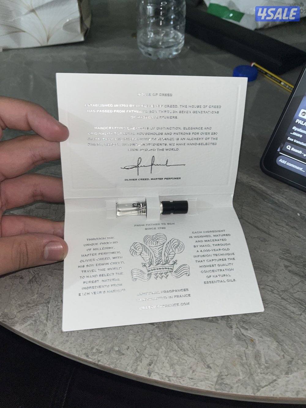 Creed very rare 25m since 1760 green Irish tweed1