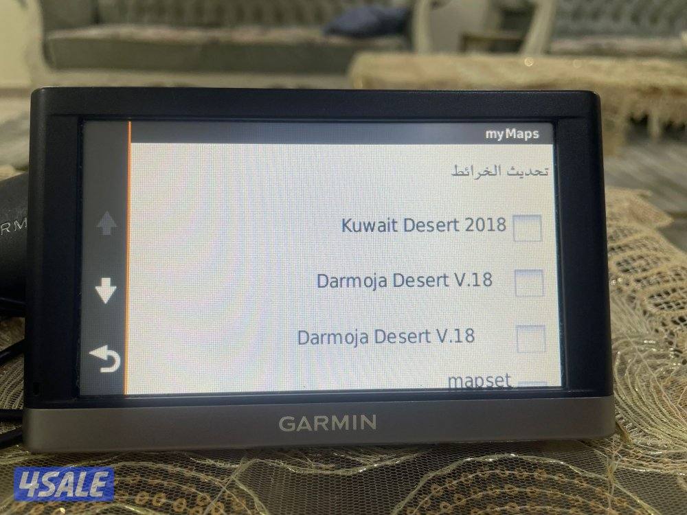 جهاز قارمن GPS نوفا الطراز 2598 خرائط الخليج و صحراء الخليج و السياري1