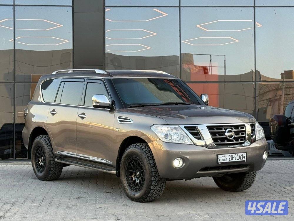 PATROL SE V8 _2013 صبغ الوكالة0