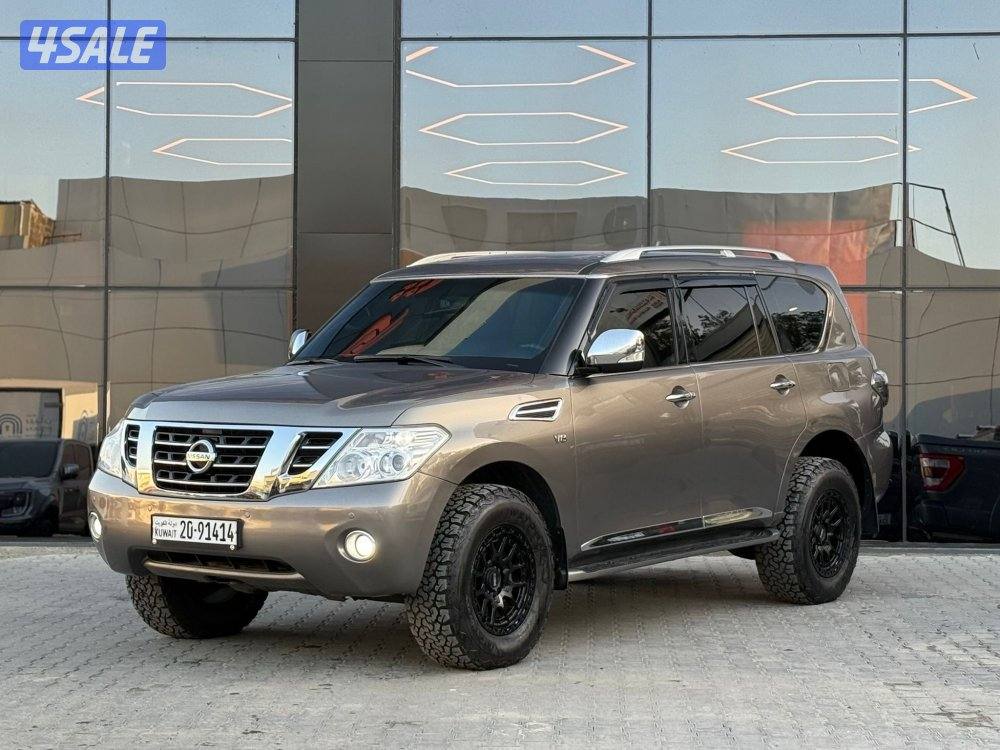 PATROL SE V8 _2013 صبغ الوكالة1