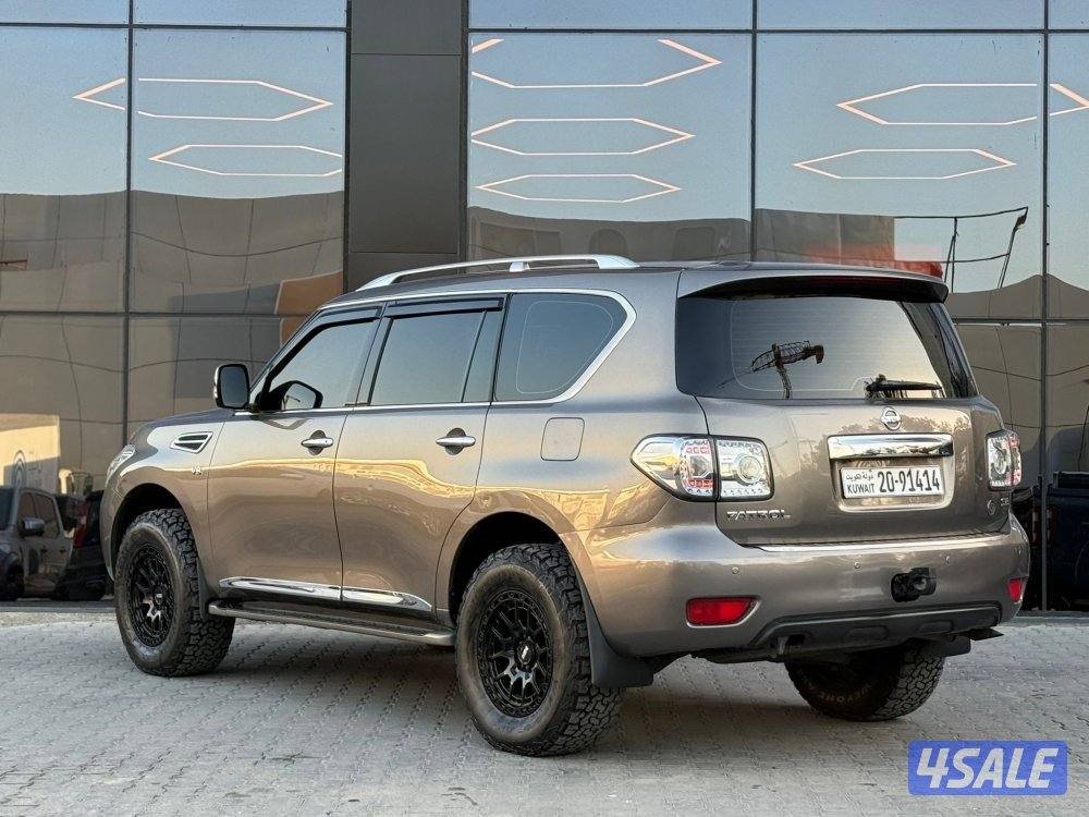 PATROL SE V8 _2013 صبغ الوكالة4