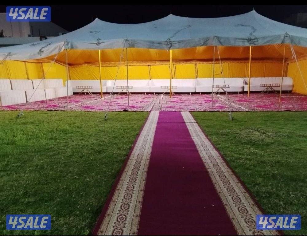 تأجير كراسي وطاولات وكنب وزينة وخيم وبيت شعر وقهوجيه وتسكره حدائق ومنا14