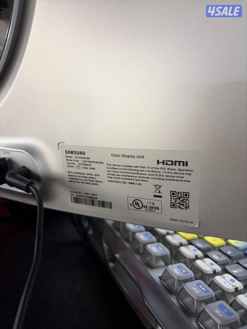 Samsung OLED 27” 360HzUsed1