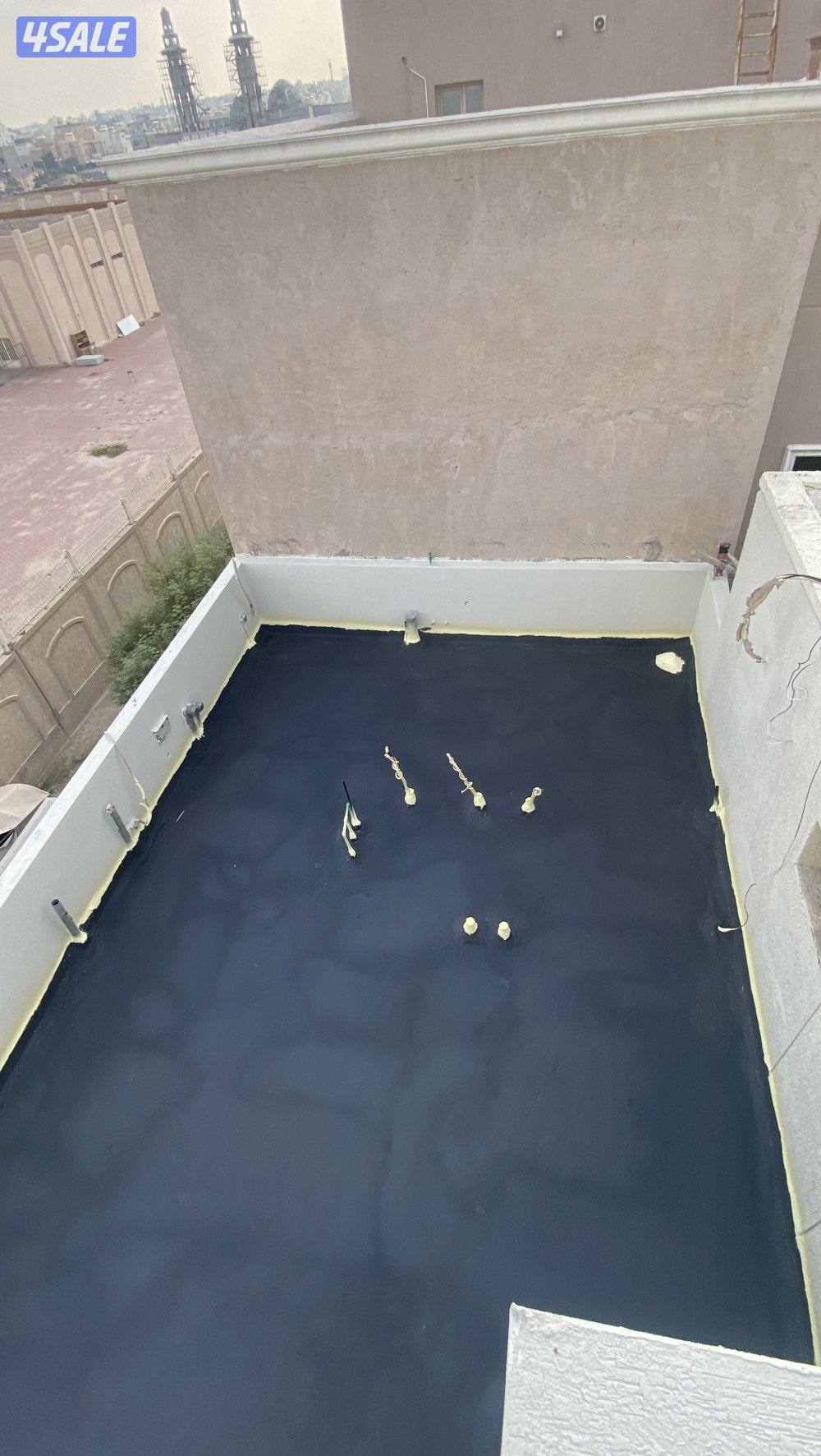 مقاول عازل حمامات اسطحه كربي فوم أمريكي طربال عازل خليجي1