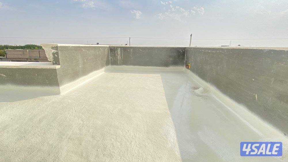 مقاول عازل حمامات اسطحه كربي فوم أمريكي طربال عازل خليجي2