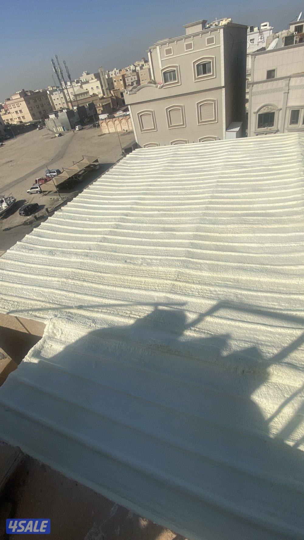 مقاول عازل حمامات اسطحه كربي فوم أمريكي طربال عازل خليجي4