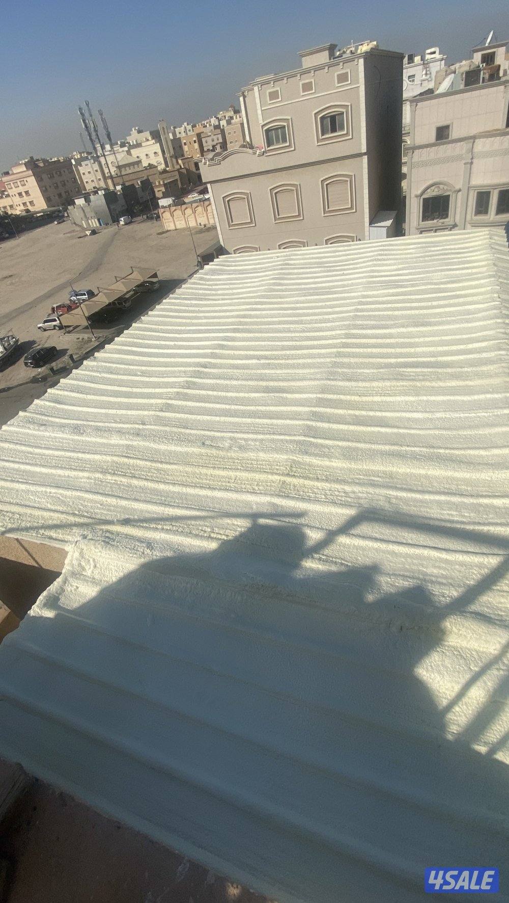 مقاول عازل حمامات اسطحه كربي فوم أمريكي طربال عازل خليجي9