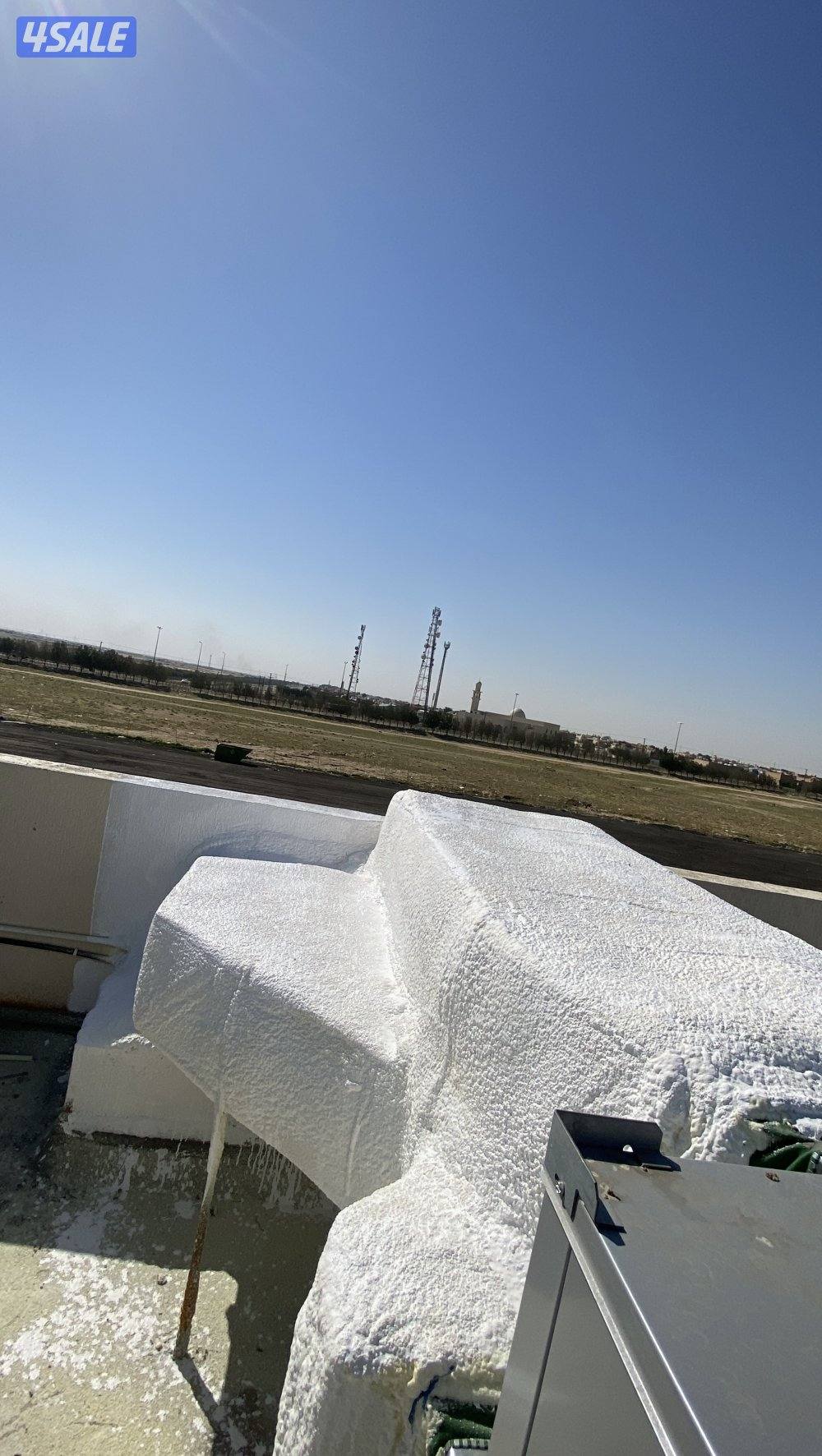 مقاول عازل حمامات اسطحه كربي فوم أمريكي طربال عازل خليجي10