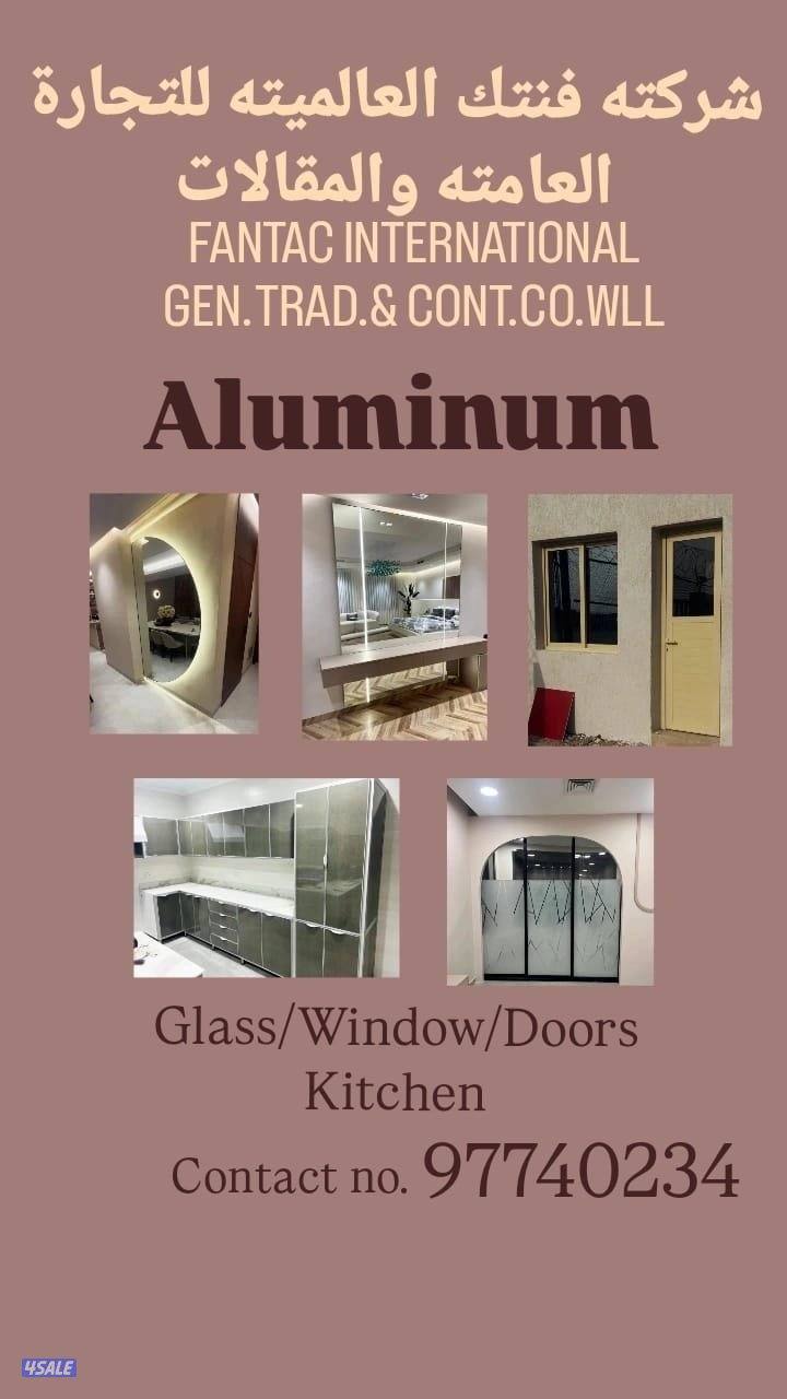 All kind work/maintenance of aluminum0