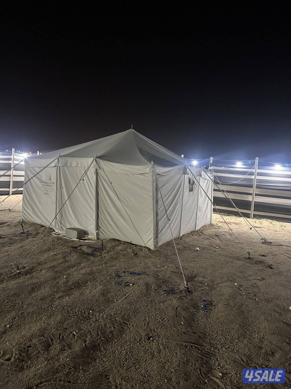 للبيع خيمه باكستانيه ٤:٤ ثلاث طبقات عدد ٢0