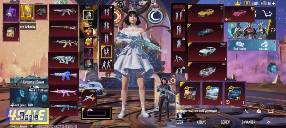 بيع حساب ببجي0