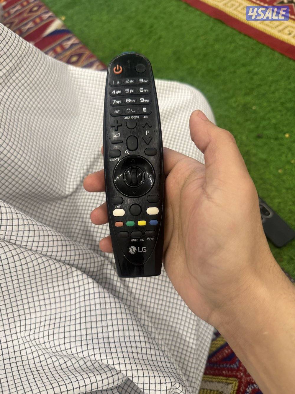 للبيع تلفزيون LG55 بوصة سمارت OLED مع الريموت5