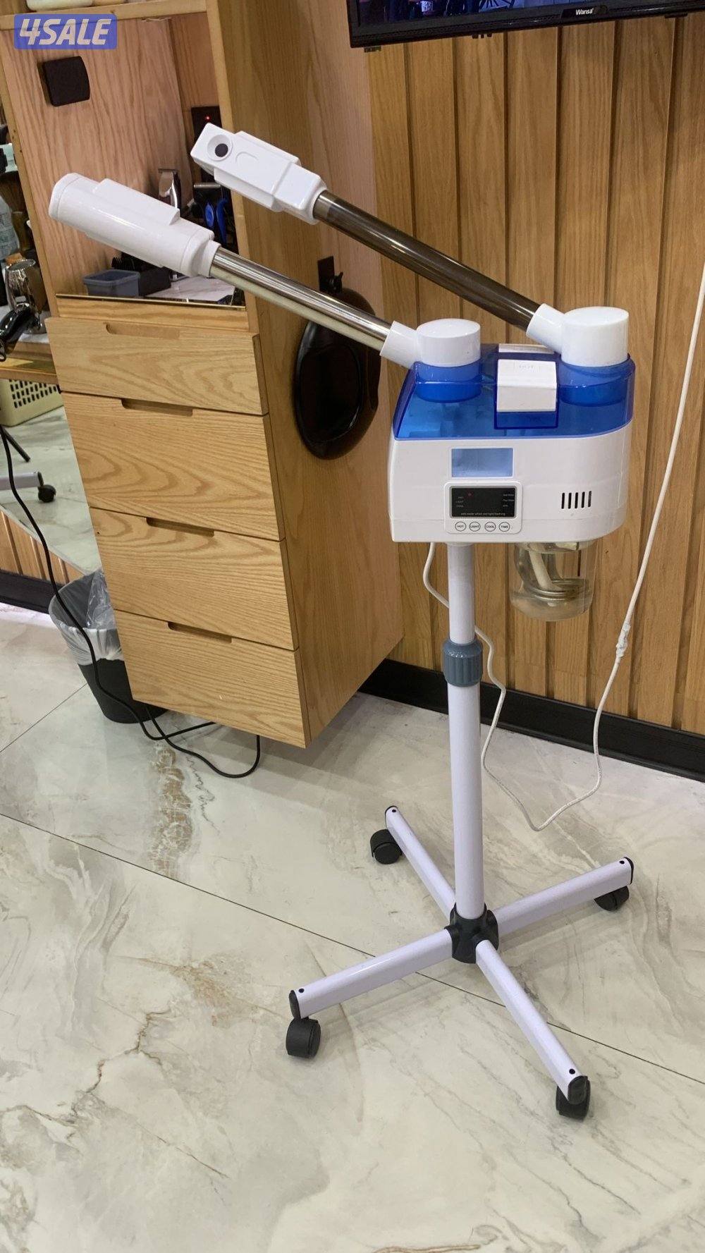 اجهزة بخار للوجه الاحترافي حار وبارد جديد بالكرتون2