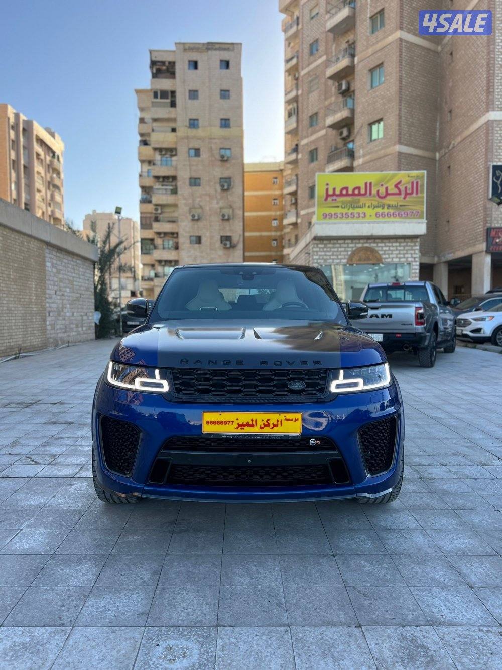 رنج روفر 2018 SVR ماشي 150 الف بحالة الوكاله صبغ الوكاله شرط الفحص1